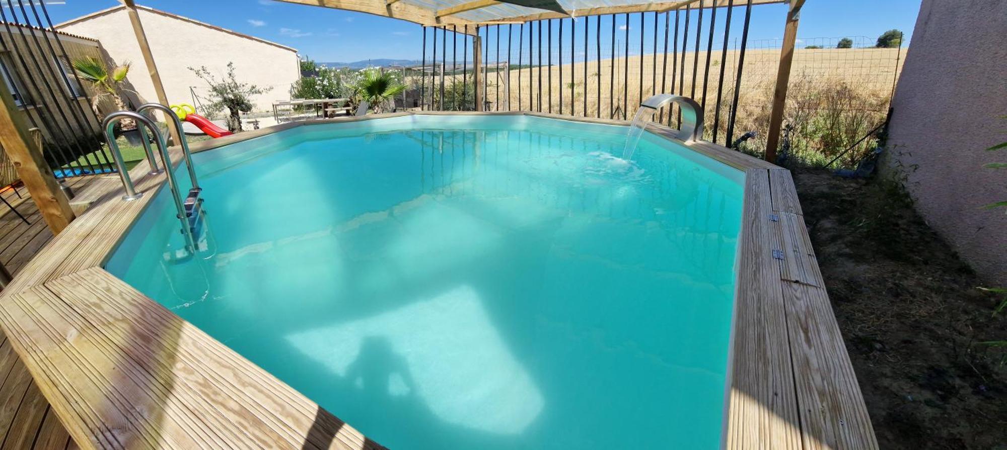 Villa Avec Piscine Sans Vis-A-Vis Caux-et-Sauzens Quarto foto